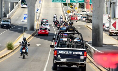 REFUERZA SEGURIDAD PÚBLICA MUNICIPAL DE AGUASCALIENTES OPERATIVO «BARRIO SEGURO»