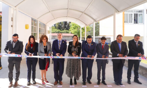 INAUGURA TERE JIMÉNEZ INFRAESTRUCTURA EN LA ESCUELA NORMAL SUPERIOR FEDERAL DE AGUASCALIENTES; REFRENDA SU COMPROMISO CON LA EDUCACIÓN