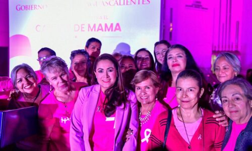 REITERA TERE JIMÉNEZ SU COMPROMISO EN LA LUCHA CONTRA EL CÁNCER DE MAMA