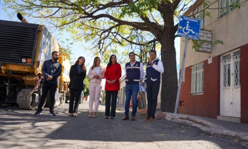 PONE EN MARCHA LEO MONTAÑEZ REHABILITACIÓN EN LA CALLE JESÚS BERNAL