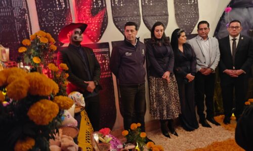 CELEBRARON CONCURSO DE ALTARES DE MUERTOS EN EL INSTITUTO SUPERIOR EN SEGURIDAD PÚBLICA MUNICIPAL DE AGUASCALIENTES