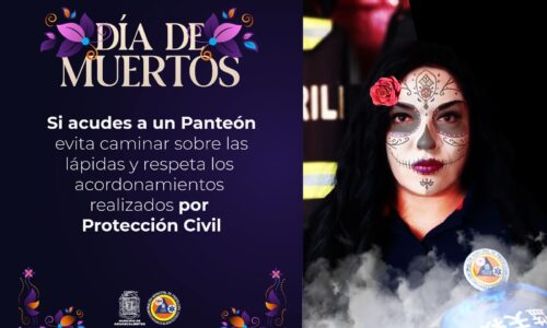 LISTO OPERATIVO DE PANTEONES MUNICIPALES POR LA CONMEMORACIÓN DEL DÍA DE MUERTOS