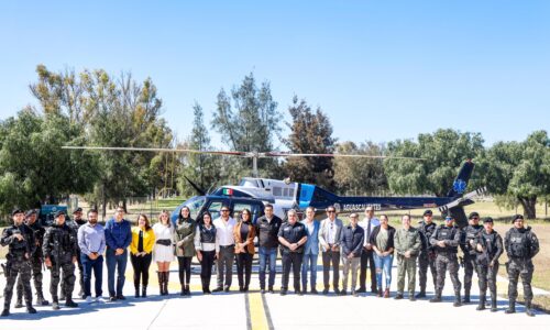 VISITA LEO MONTAÑEZ LA PENSIÓN MUNICIPAL «PARAÍSO» Y HELIPUERTO PARA CONOCER AVANCES DE OBRA