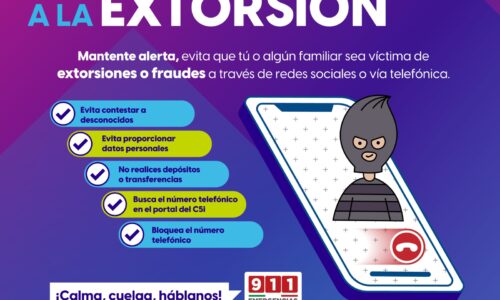 LA SSPE COMPARTE CONSEJOS PARA PREVENIR EXTORSIONES TELEFÓNICAS