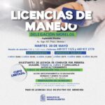 SE LLEVARÁ A CABO JORNADA PARA RENOVAR LICENCIAS DE MANEJO EN EL FRACCIONAMIENTO MORELOS I